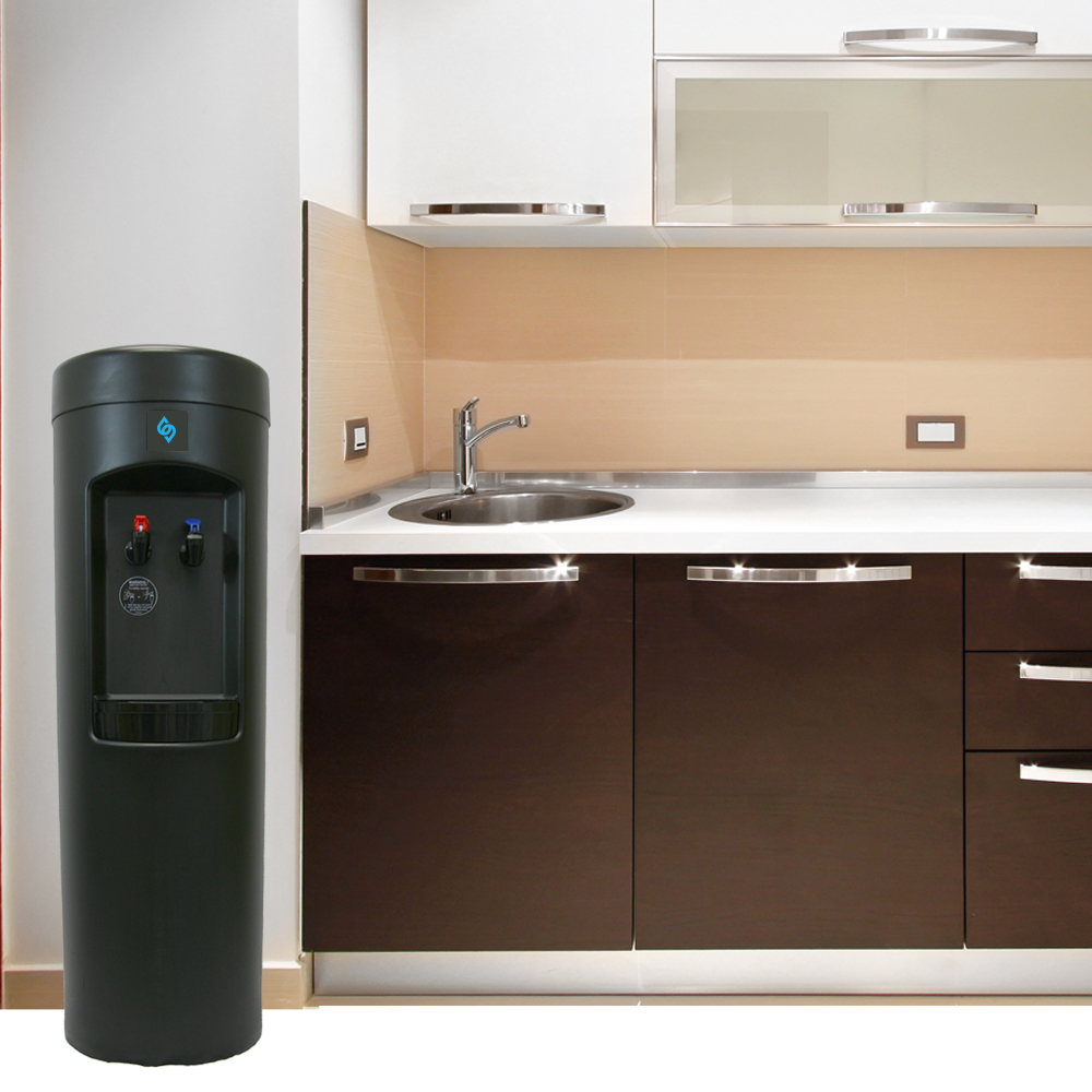 BDX1-B BottleLess water cooler in a kitchenette